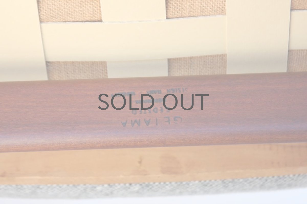 画像8: 北欧家具 /ビンテージ / Hans j Wegnerハンス J ウェグナー / GE260A イージーチェアハイバック / デンマーク製ファブリック (8)