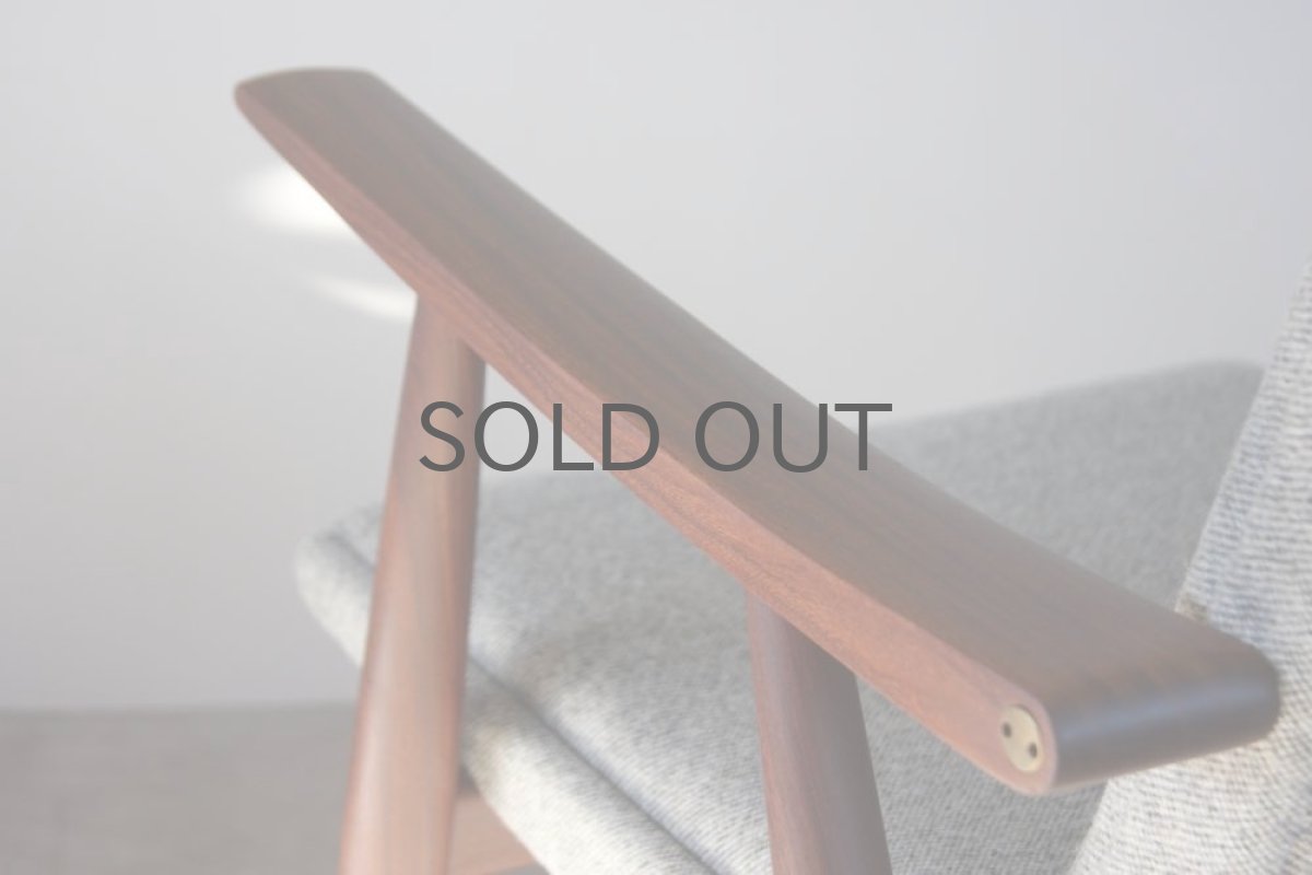 画像4: 北欧家具 /ビンテージ / Hans j Wegnerハンス J ウェグナー / GE260A イージーチェアハイバック / デンマーク製ファブリック (4)