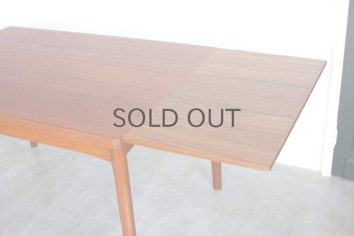 画像7: 北欧ビンテージ家具/デンマーク製 /Henning Kjærnulf/ダイニングテーブル/チーク (7)