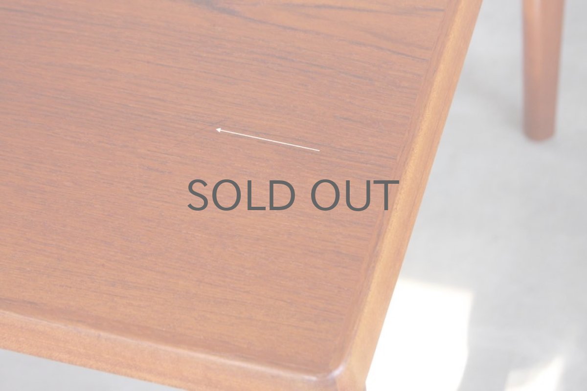 画像11: 北欧ビンテージ家具/デンマーク製 /Henning Kjærnulf/ダイニングテーブル/チーク (11)