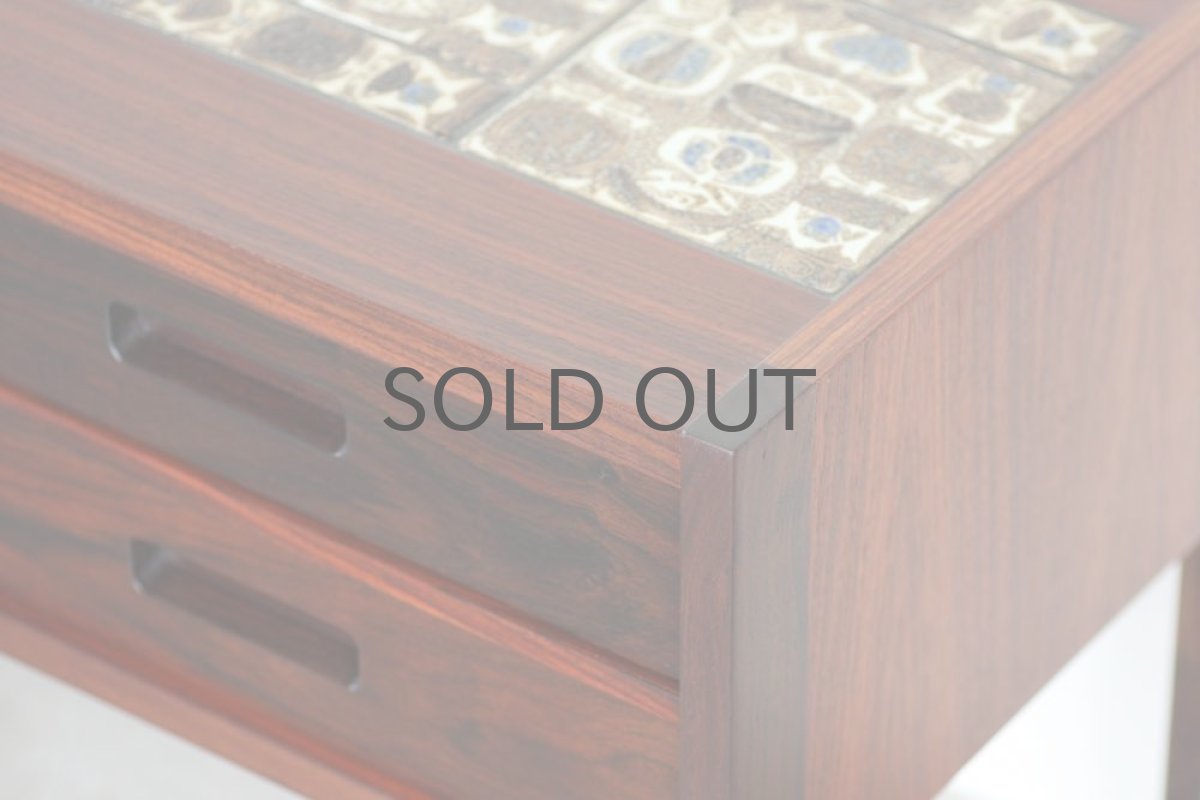 画像4: 北欧ビンテージ家具/デンマーク/ロイヤルコペンハーゲン/ローズウッド/チェスト (4)