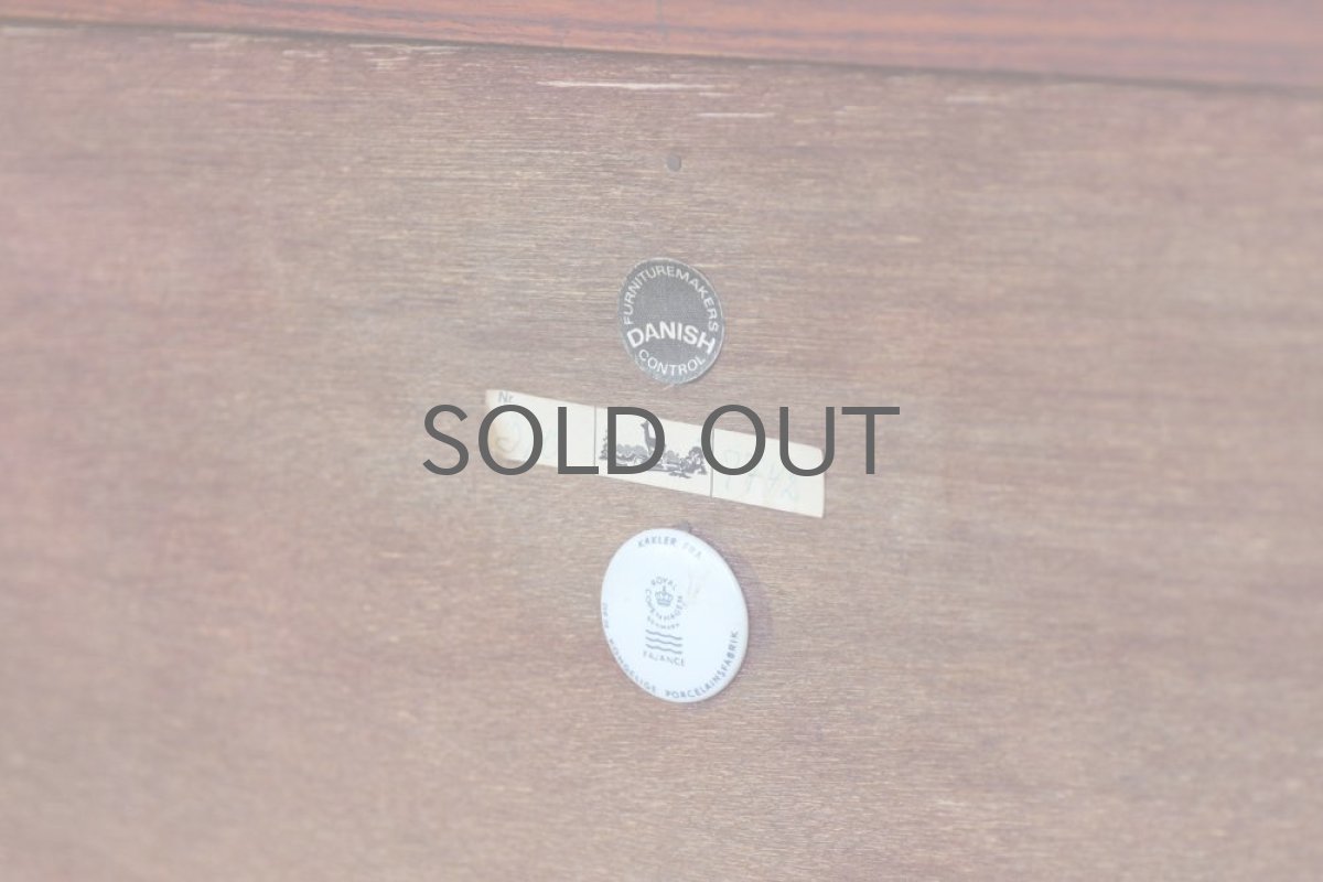 画像7: 北欧ビンテージ家具/デンマーク/ロイヤルコペンハーゲン/ローズウッド/チェスト (7)