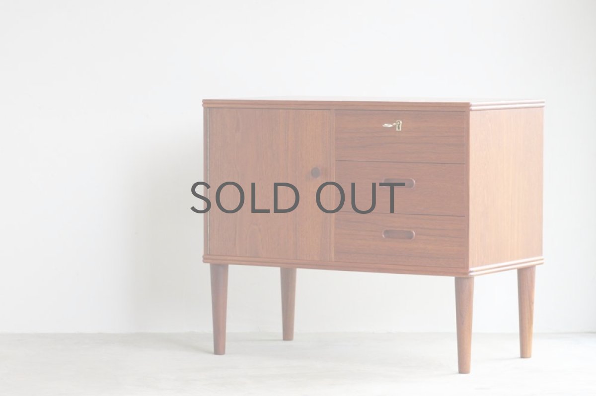 画像5: 北欧ビンテージ家具/デンマーク/ミニキャビネット/チーク (5)