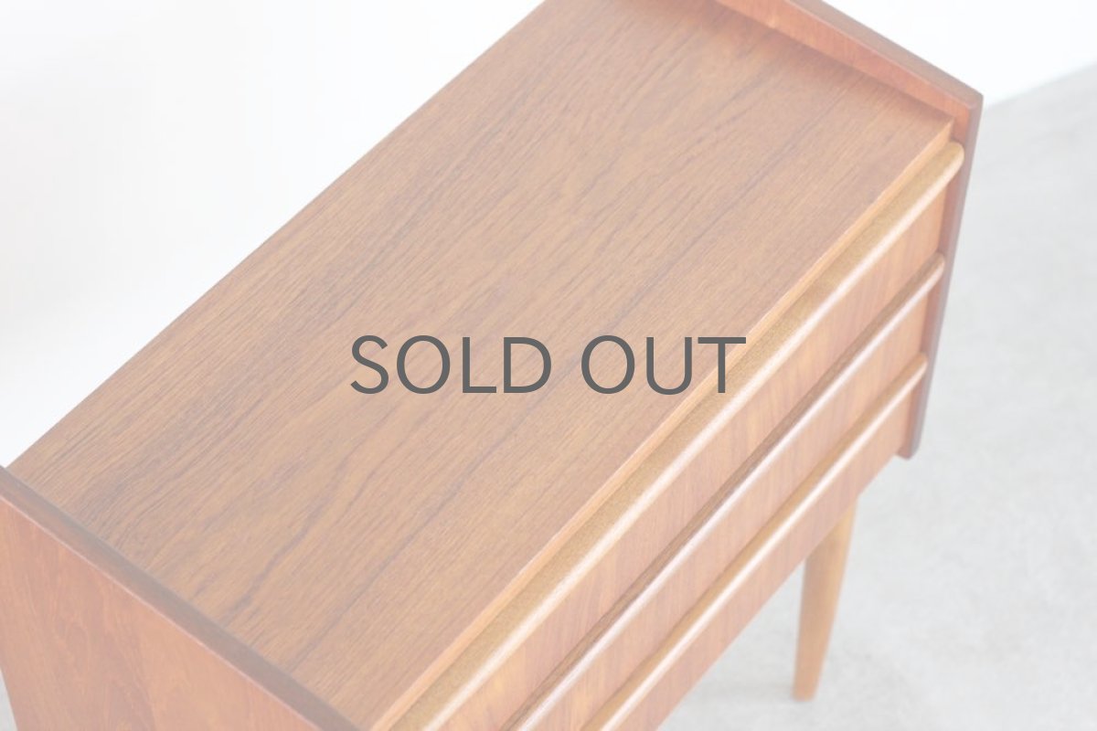 画像6: 北欧ビンテージ家具／デンマーク製／チェスト／チーク３段 No.1 (6)