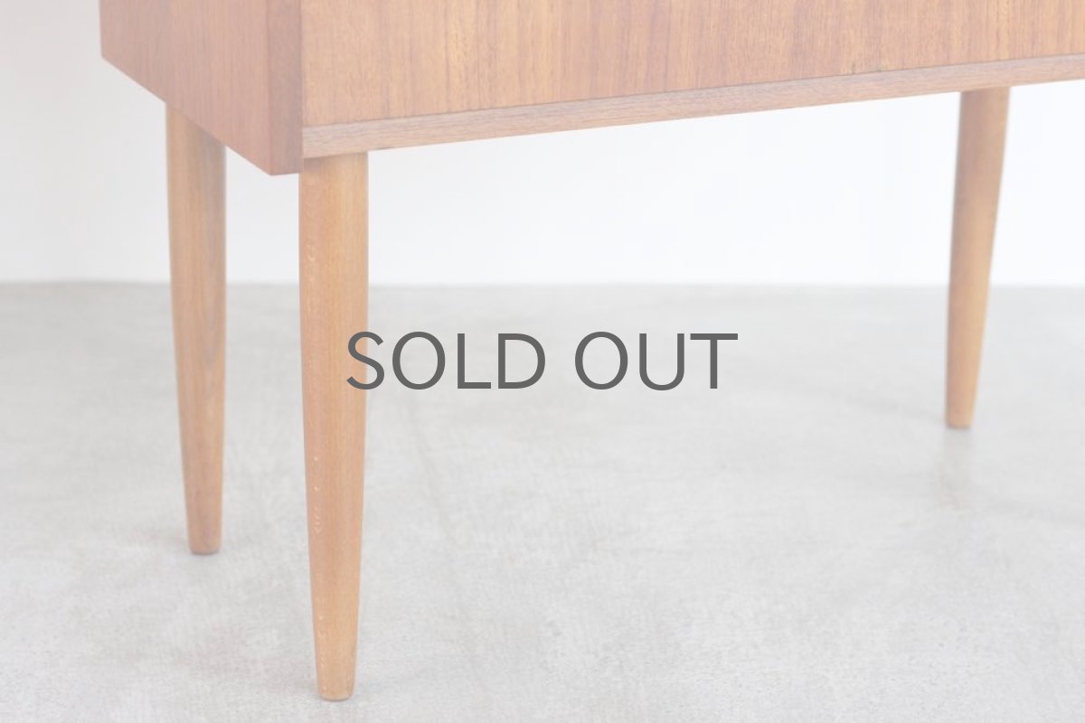 画像8: 北欧ビンテージ家具／デンマーク製／チェスト／チーク３段 No.1 (8)