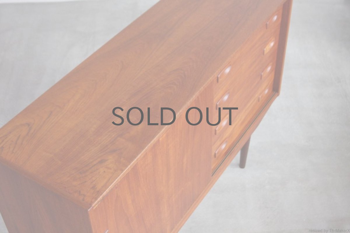 画像8: 北欧ビンテージ家具／デンマーク製／チークサイドボード (8)
