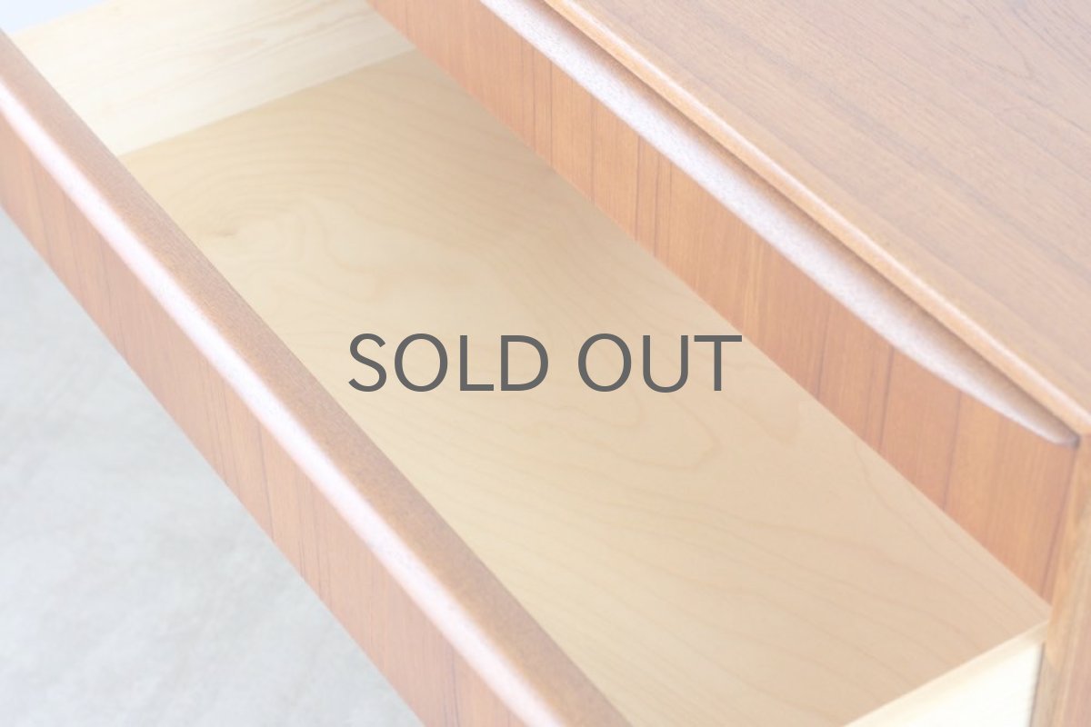 画像7: 北欧ビンテージ家具/デンマーク製/チェスト/チーク3段  No.2 (7)