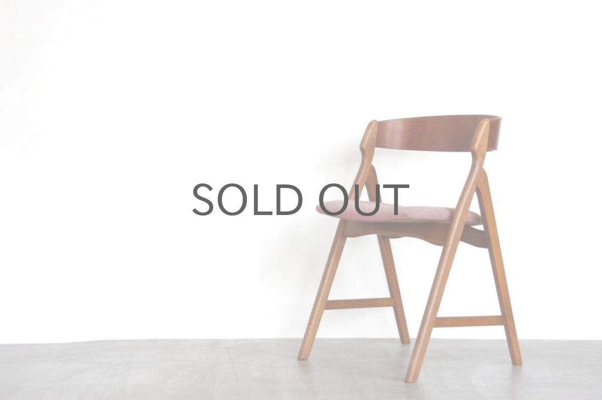 画像2: 北欧ビンテージ家具/デンマーク製 ダイニングチェア/Henning Kjærnulf/チーク×オーク (2)