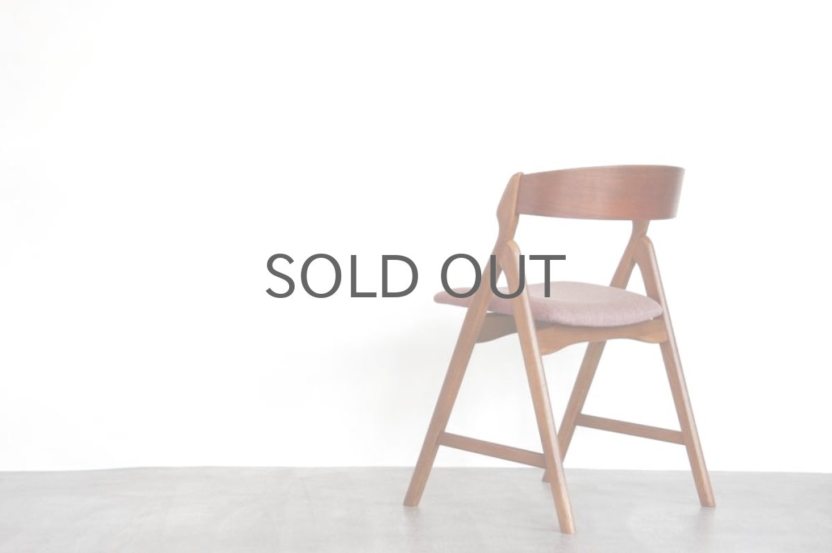 画像3: 北欧ビンテージ家具/デンマーク製 ダイニングチェア/Henning Kjærnulf/チーク×オーク (3)