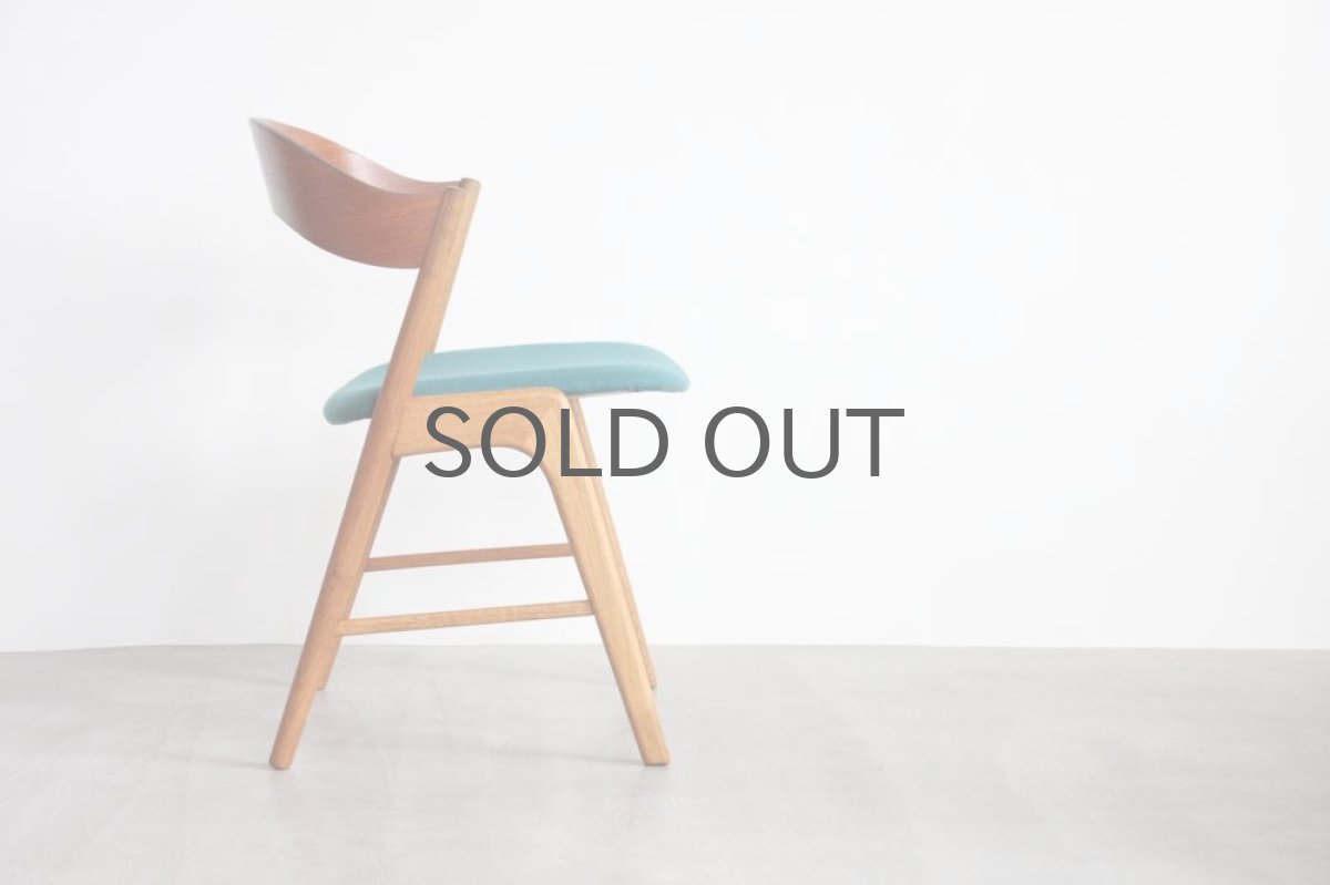 画像3: ビンテージ北欧家具/デンマーク製/カイ・クリスチャンセン/ダイニングチェア/チーク×オーク (3)