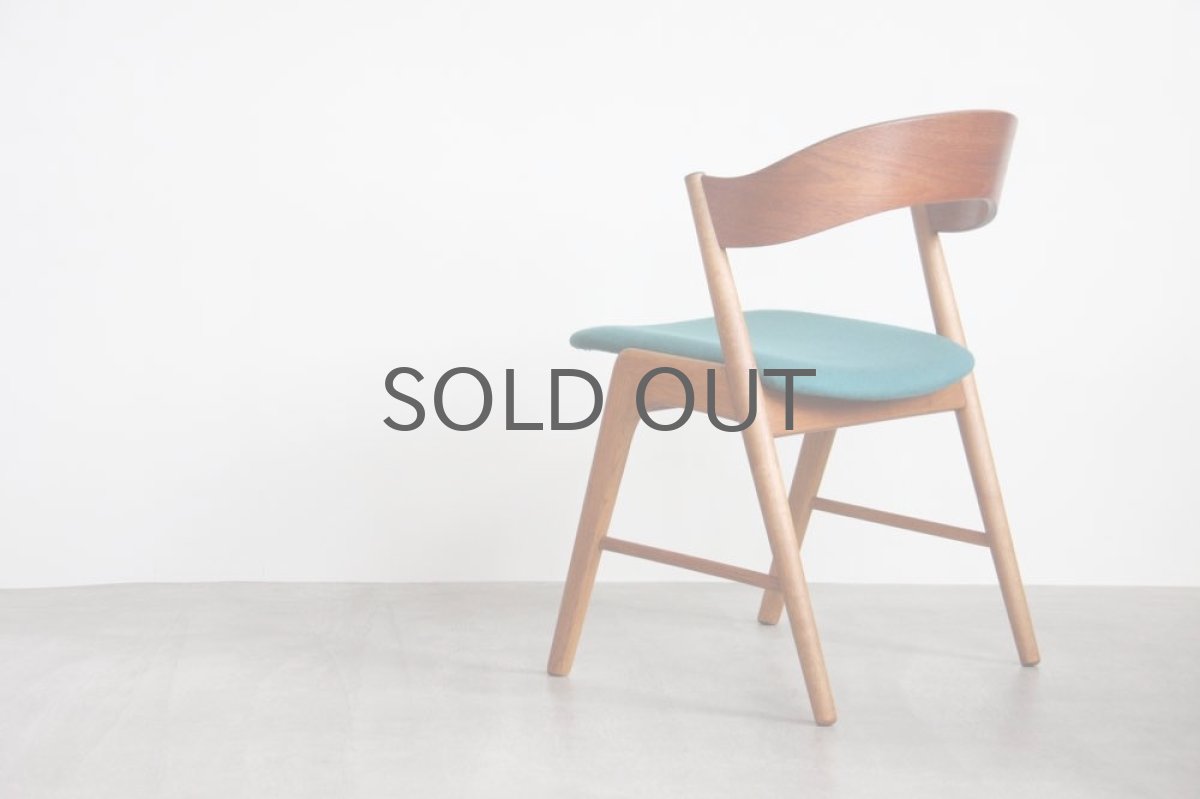 画像2: ビンテージ北欧家具/デンマーク製/カイ・クリスチャンセン/ダイニングチェア/チーク×オーク (2)