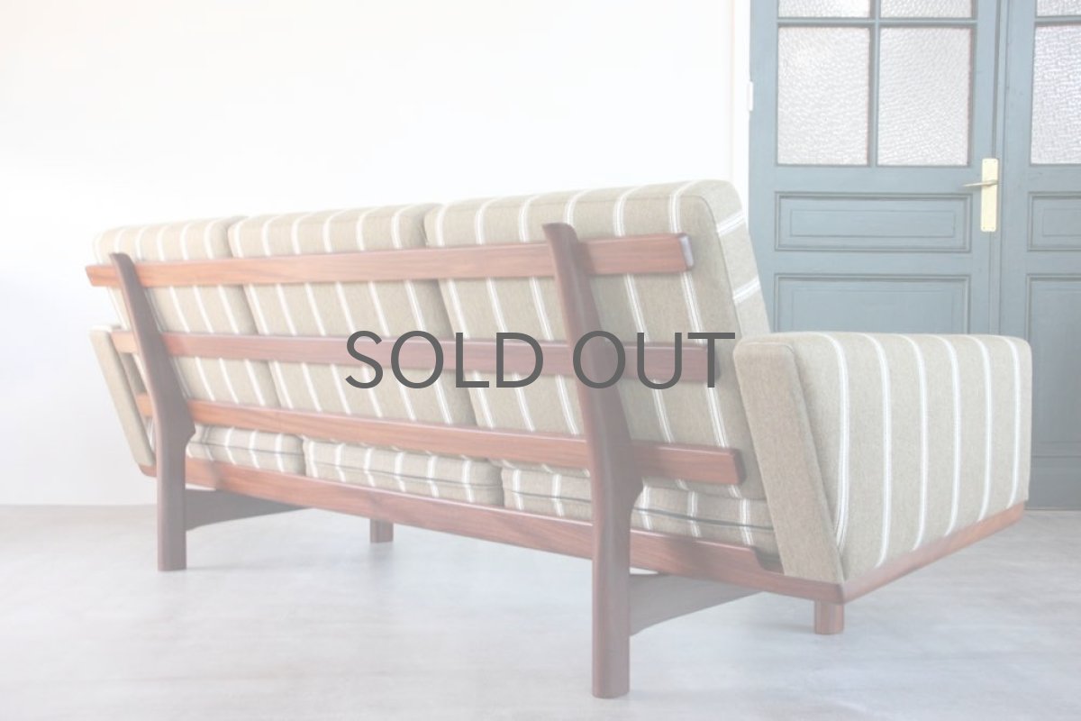 画像2: 北欧家具/ビンテージ/Hans j Wegner/ハンス J ウェグナー ソファー/GE236/アフロモシアチーク (2)