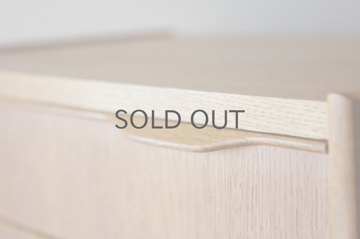 画像3: 北欧ビンテージ家具/デンマーク製/チェスト/オーク3段   (3)