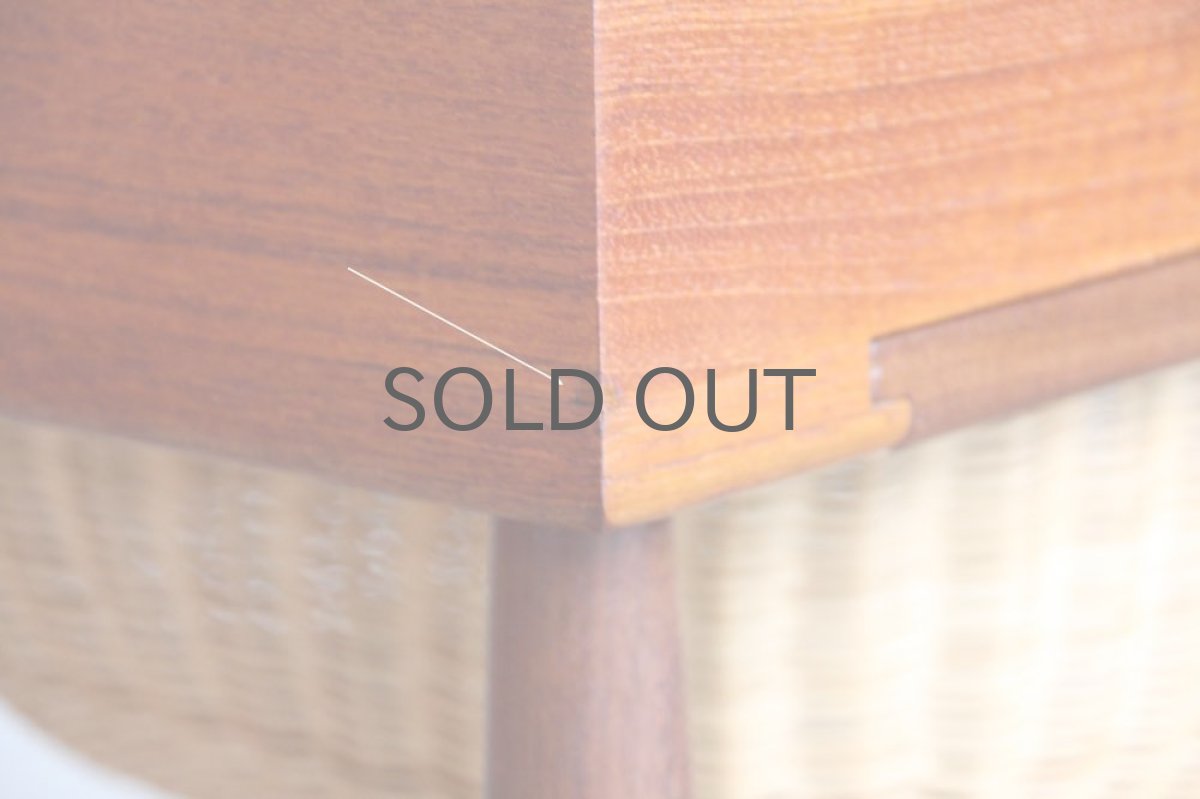 画像7: 北欧ビンテージ家具/デンマーク製/ソーイングキャビネッ/ Ejvind A. Johansson  (7)