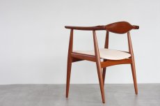 画像2: ビンテージ北欧家具/Hans j Wegner/ハンス J ウェグナー/CH35/アームチェア (2)