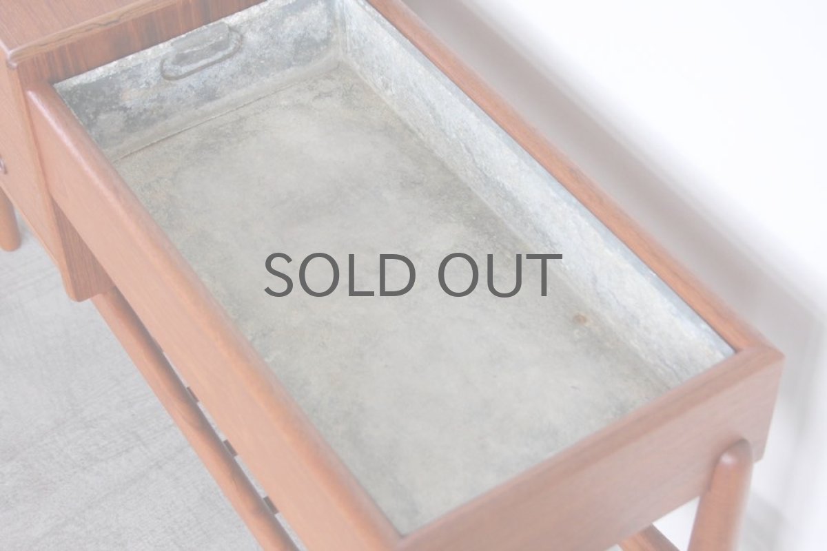 画像8: ビンテージ北欧家具/デンマーク製/チークプランター/Vinde Møbelfabrik (8)