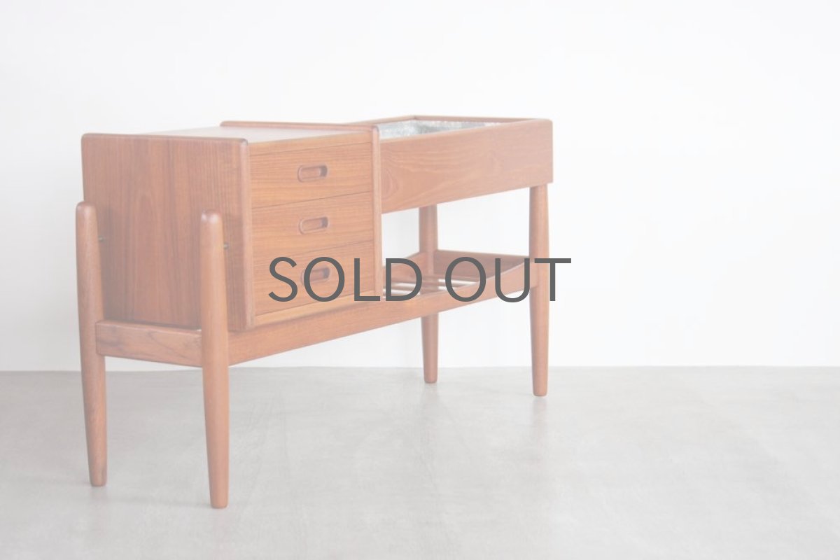 画像2: ビンテージ北欧家具/デンマーク製/チークプランター/Vinde Møbelfabrik (2)