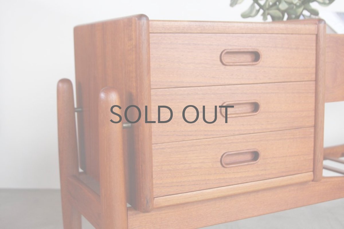 画像6: ビンテージ北欧家具/デンマーク製/チークプランター/Vinde Møbelfabrik (6)