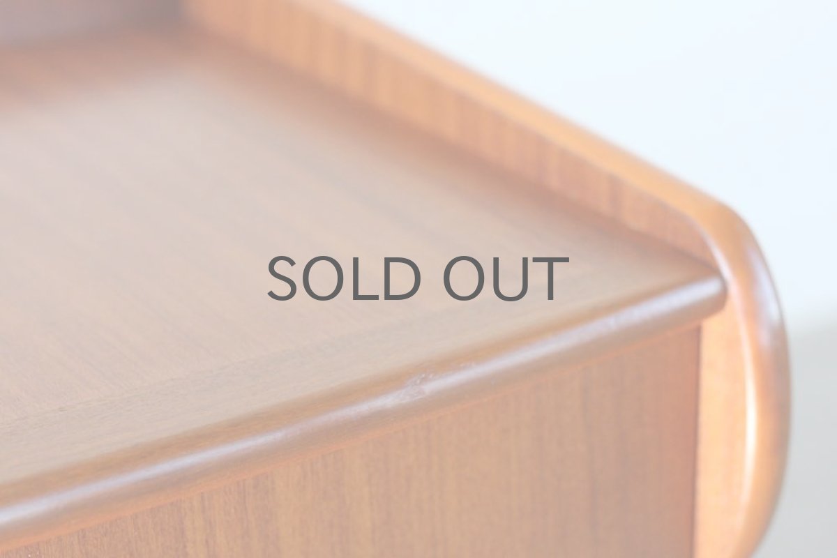 画像3: 北欧ビンテージ家具/スウェーデン/チーク/ベッドサイドテーブル (3)