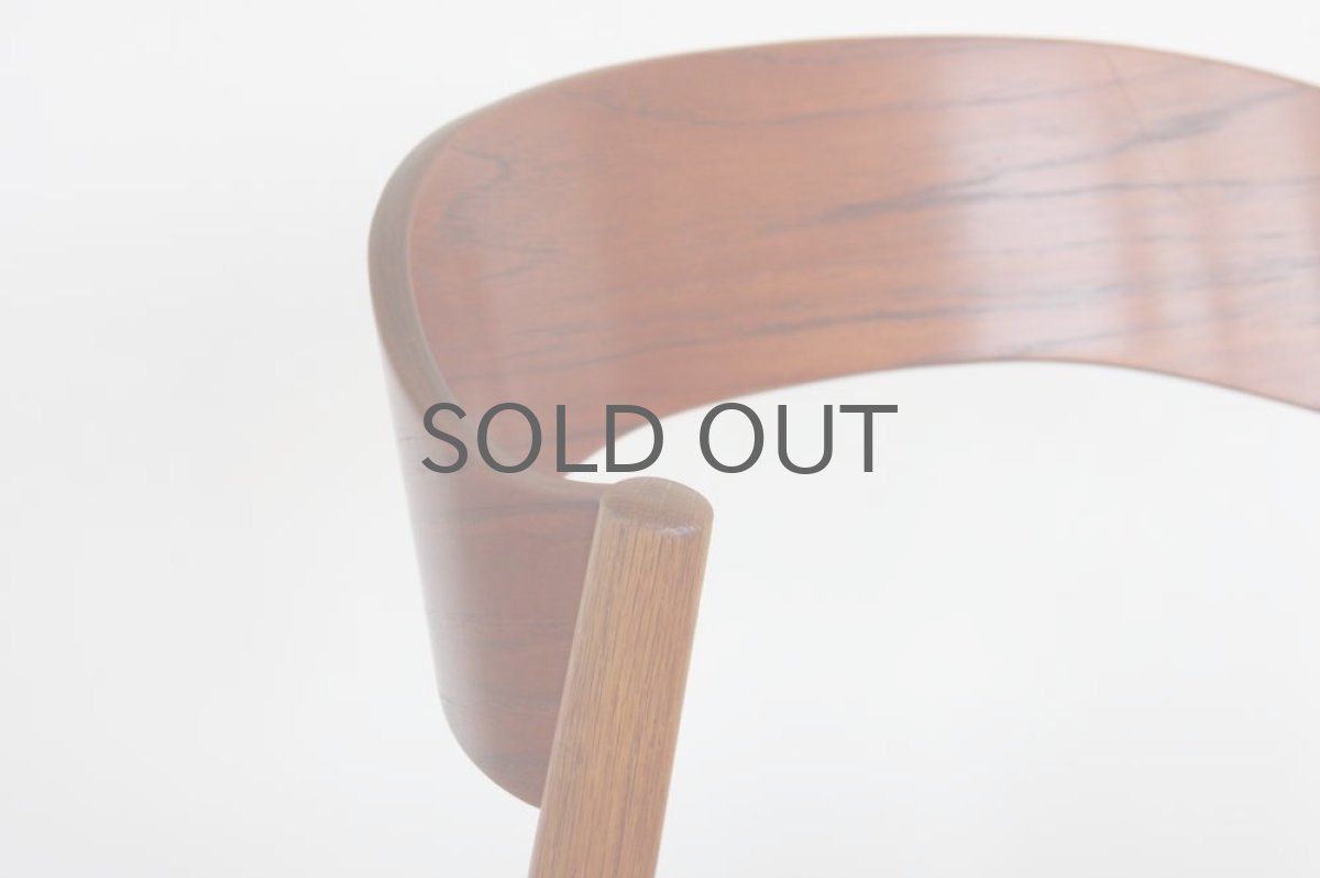 画像3: 北欧ビンテージ家具/デンマーク製/カイ・クリスチャンセン/ダイニングチェア/チーク×オーク (3)