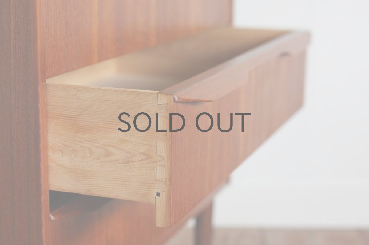 画像4: 北欧ビンテージ家具/デンマーク製/チェスト /チーク3段  (4)