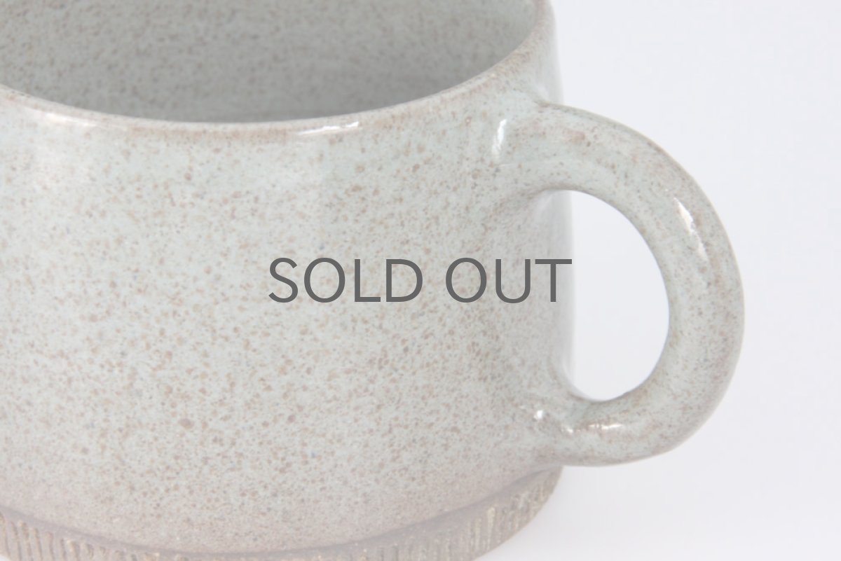 画像2: Signe Persson-Melin / シグネ・ペーション・メリン  マグカップ大  ダークNo.1 (2)