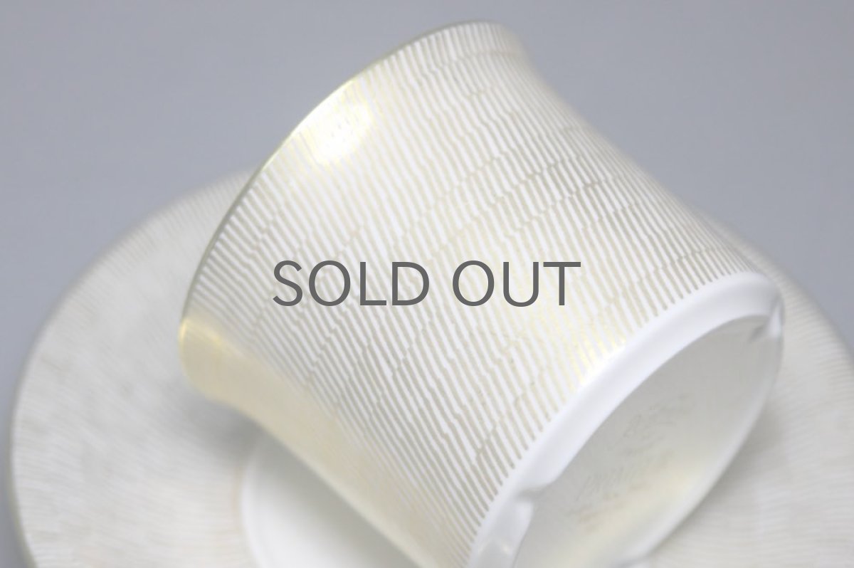 画像3: Signe Persson-Melin / シグネ・ペーション・メリン ロールストランド Primeur ゴールド カップ&ソーサーLサイズ  No.2 (3)