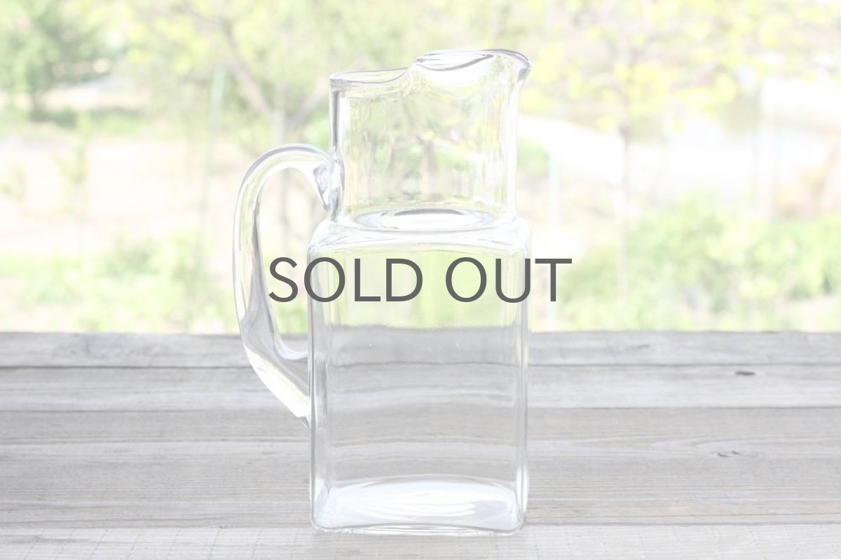 画像5: ビンテージ北欧雑貨/スウェーデン/ガラスピッチャー/Lサイズクリア (5)