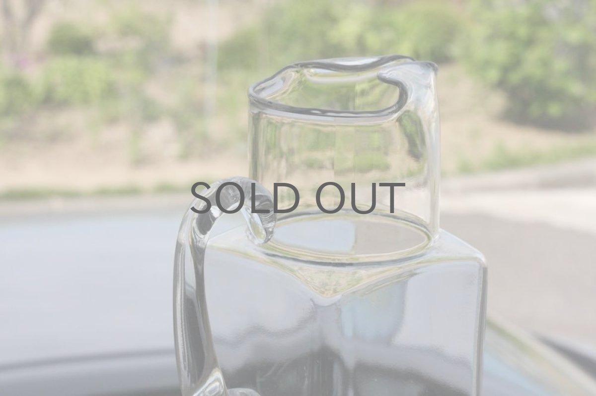 画像4: ビンテージ北欧雑貨/スウェーデン/ガラスピッチャー/Lサイズクリア (4)