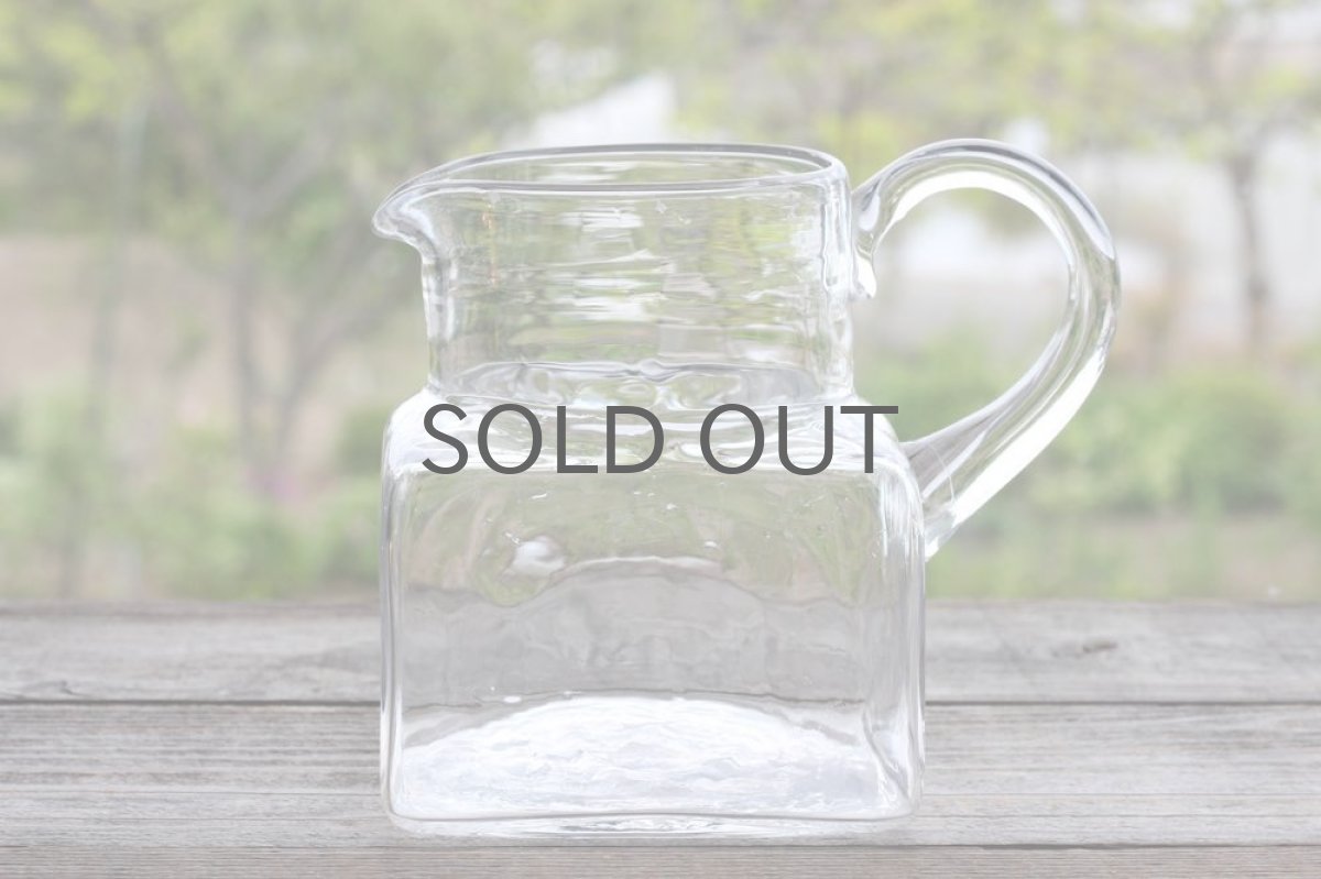 画像2: スウェーデン/BODA/Signe Persson-Melin /シグネ　ペーション/ガラスピッチャー/クリア (2)