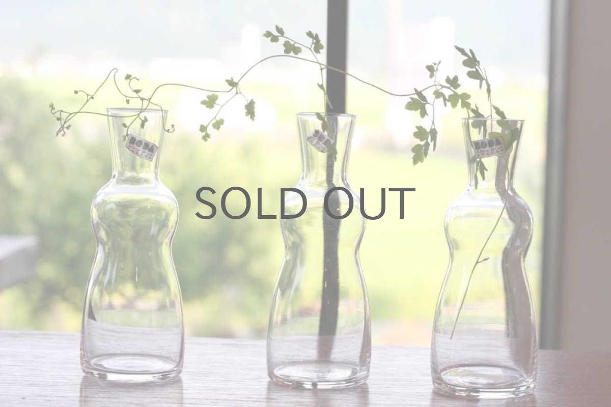 画像2: スウェーデン/BODA NOVA/ボッダノバ/ガラス一輪挿し/Sサイズ (2)