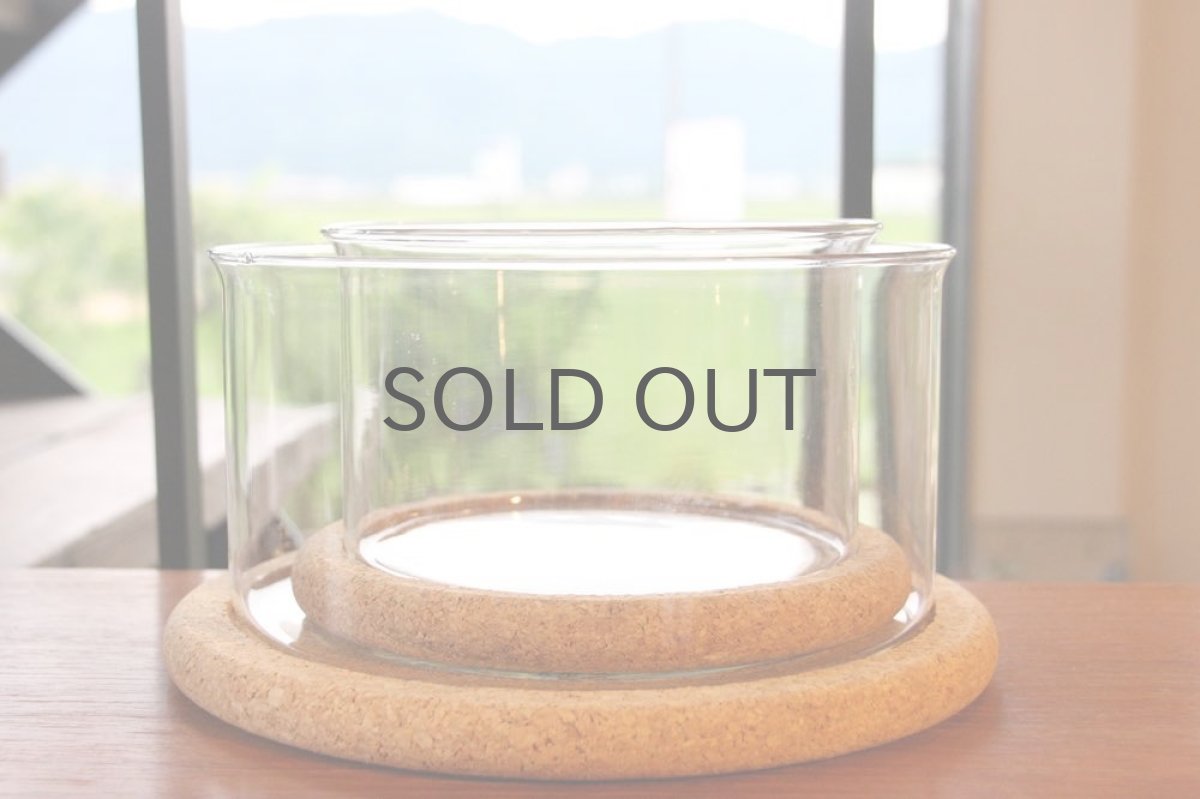 画像5: Signe Persson-Melin / シグネ・ペーション・メリン /Boda Nova /耐熱ガラスボウル＋コルクMサイズ (5)