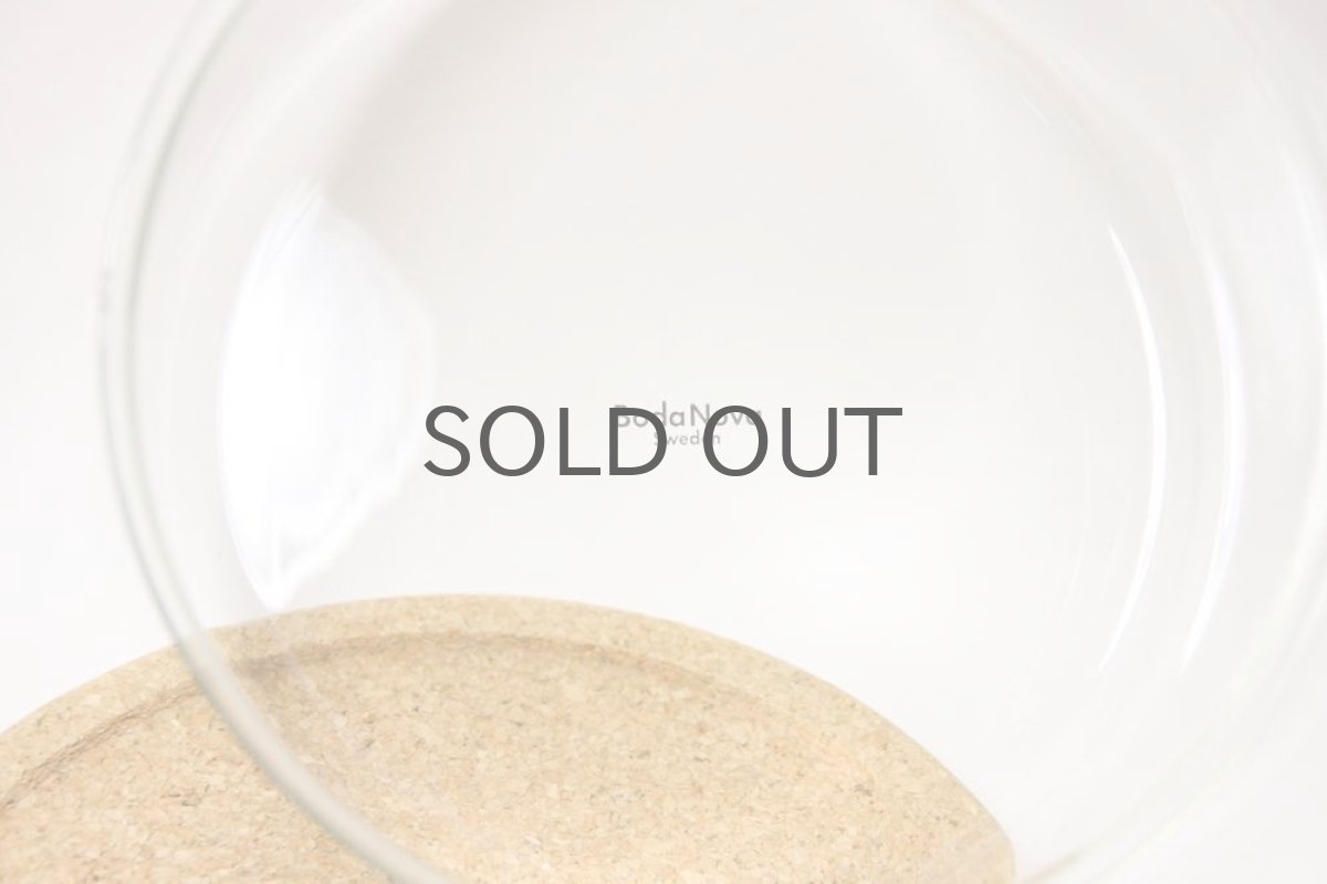 画像3: Signe Persson-Melin / シグネ・ペーション・メリン /Boda Nova /耐熱ガラスボウル+コルクLサイズ (3)