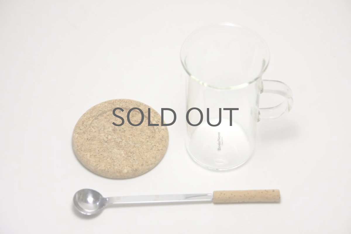 画像3: Signe Persson-Melin / シグネ・ペーション・メリン/ Boda Nova/ 耐熱ロンググラス+コルクコースター+スプーン (3)