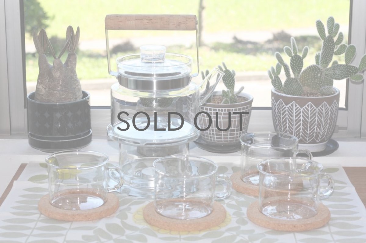 画像8: Signe Persson-Melin / シグネ・ペーション・メリン/ Boda Nova /ガラスティーポット＆ウォーマー/Mサイズ　　 (8)