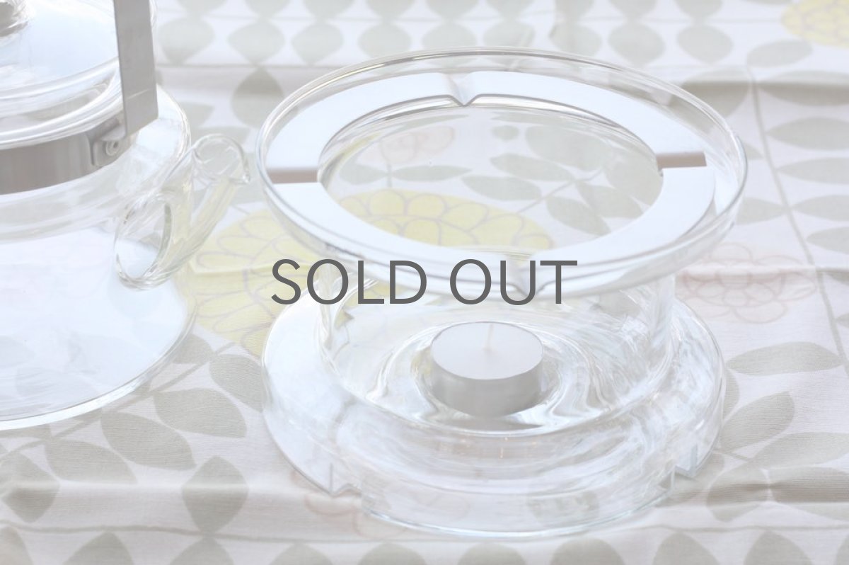 画像7: Signe Persson-Melin / シグネ・ペーション・メリン/ Boda Nova /ガラスティーポット＆ウォーマー/Mサイズ　　 (7)