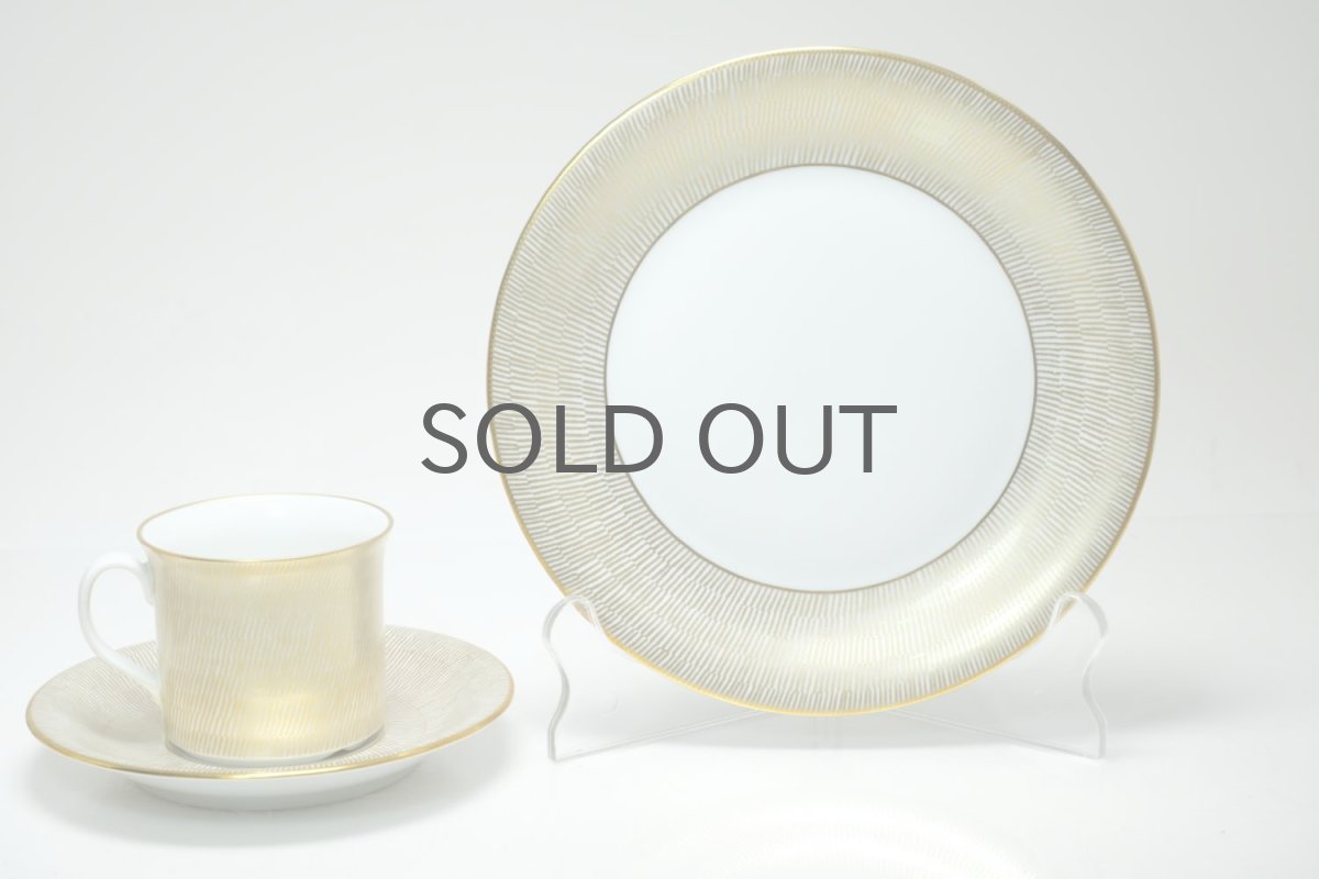 画像5: Signe Persson-Melin / シグネ・ペーション・メリン ロールストランド/Primeur/プリムール/ゴールド/カップ&ソーサー+プレート オリジナルボックス付き/No.1/美品 (5)