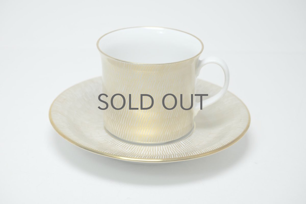 画像2: Signe Persson-Melin / シグネ・ペーション・メリン ロールストランド/Primeur/プリムール/ゴールド/カップ&ソーサー+プレート オリジナルボックス付き/No.2/美品 (2)