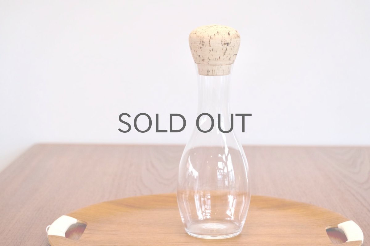 画像1: Signe Persson-Melin / シグネ・ペーション・メリン /Boda Nova /カラフェ/コルク蓋 (1)