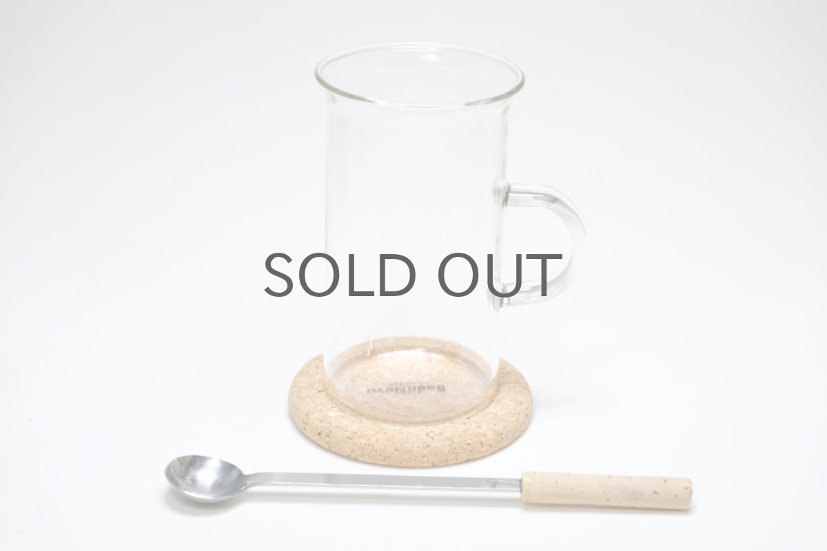 画像2: Signe Persson-Melin / シグネ・ペーション・メリン/ Boda Nova/ 耐熱ロンググラス＋コルクコースター+スプーン (2)