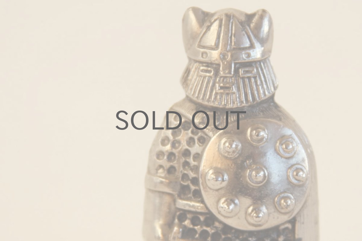 画像3: スウェーデン製 ヴァイキングと船 メタル製 (3)