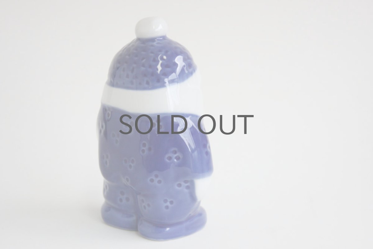 画像3: ノルウェー　PORSGRUND　ポシュグルン 陶器オブジェ　マフラーの子供 (3)