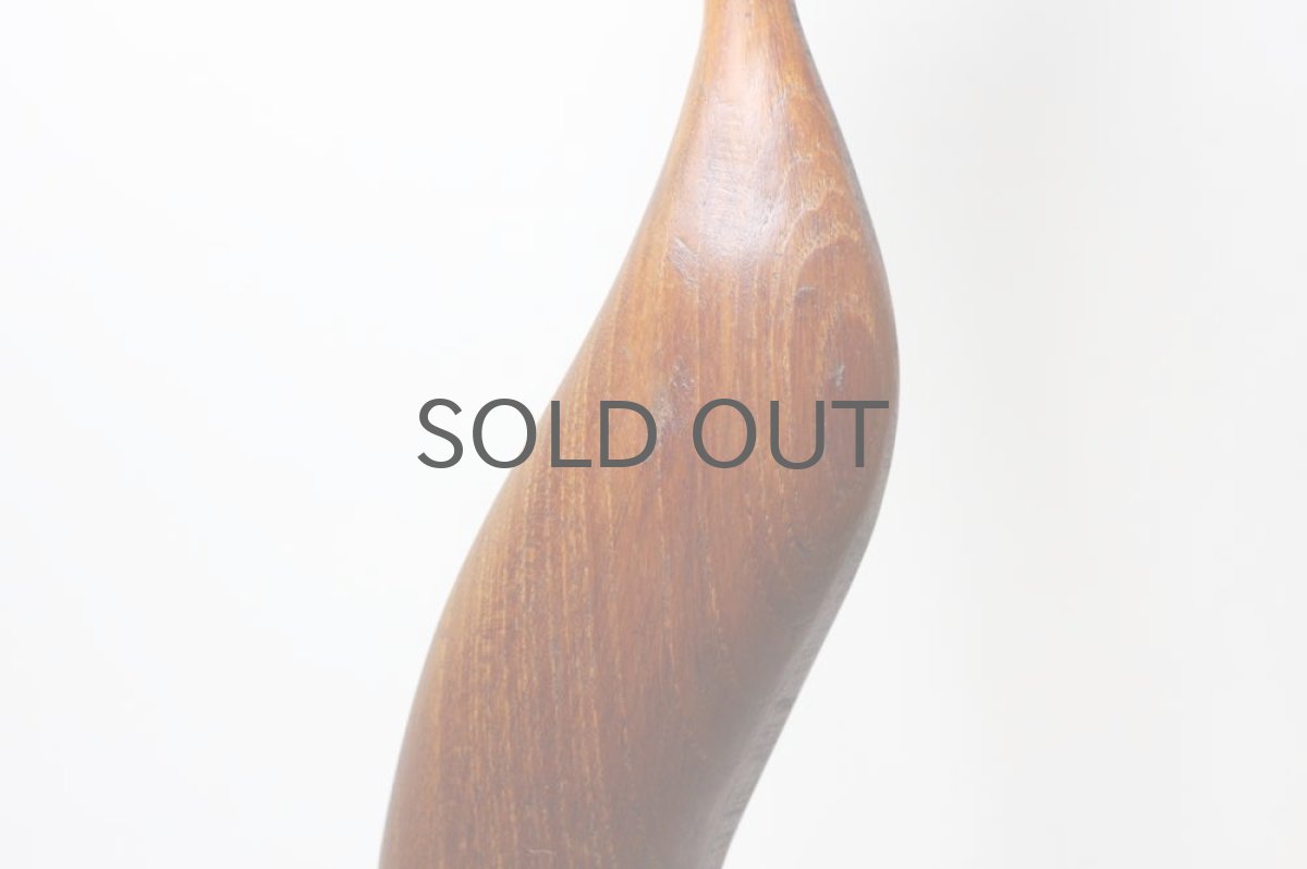 画像3: 木製チーク バードオブジェ No.2 (3)