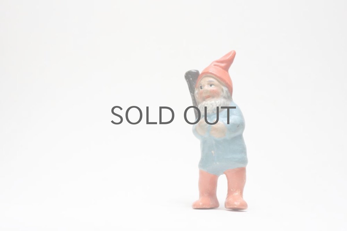 画像2: スウェーデンのサンタクロース(トムテ)オブジェ 水色 (2)