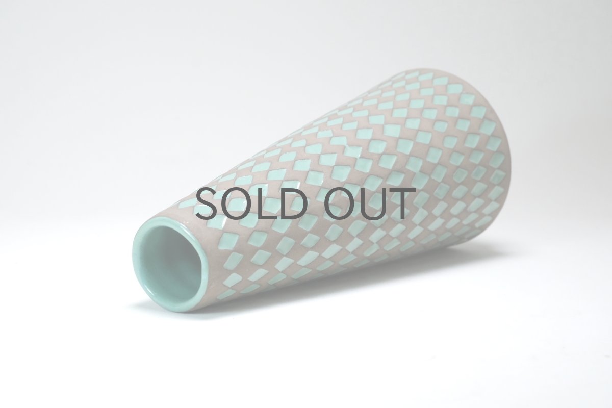 画像5: 北欧ビンテージ雑貨/Upsala Ekeby/ウプサラ　エクビィ/Ingrid Atterberg/ベース/Pepita/H21cm (5)