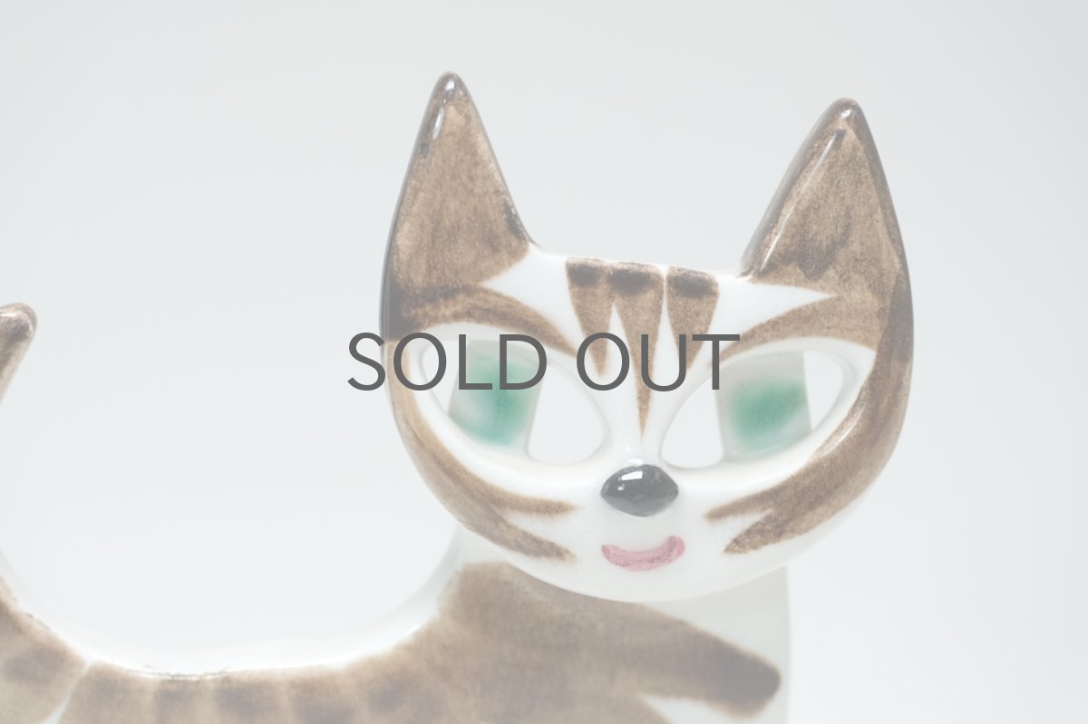 画像2: Upsala Ekeby/ウプサラ　エクビー/Dorothy Clough/ドロシークラフ/Gefle/ゲフレ/ネコ (2)