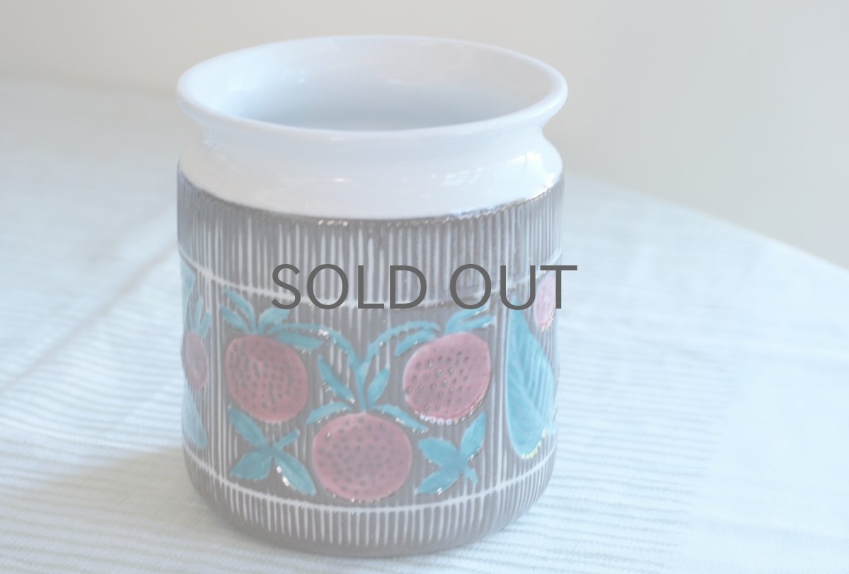 画像2: Upsala Ekeby /ウプサラ　エクビィ/マリ・シムルソン/ジャー/キッチンツールスタンド/イチゴ (2)