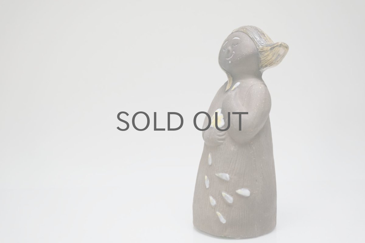 画像4: Upsala Ekeby/ウプサラ エキュビ/マリ・シムルソン/風になびく人オブジェ (4)