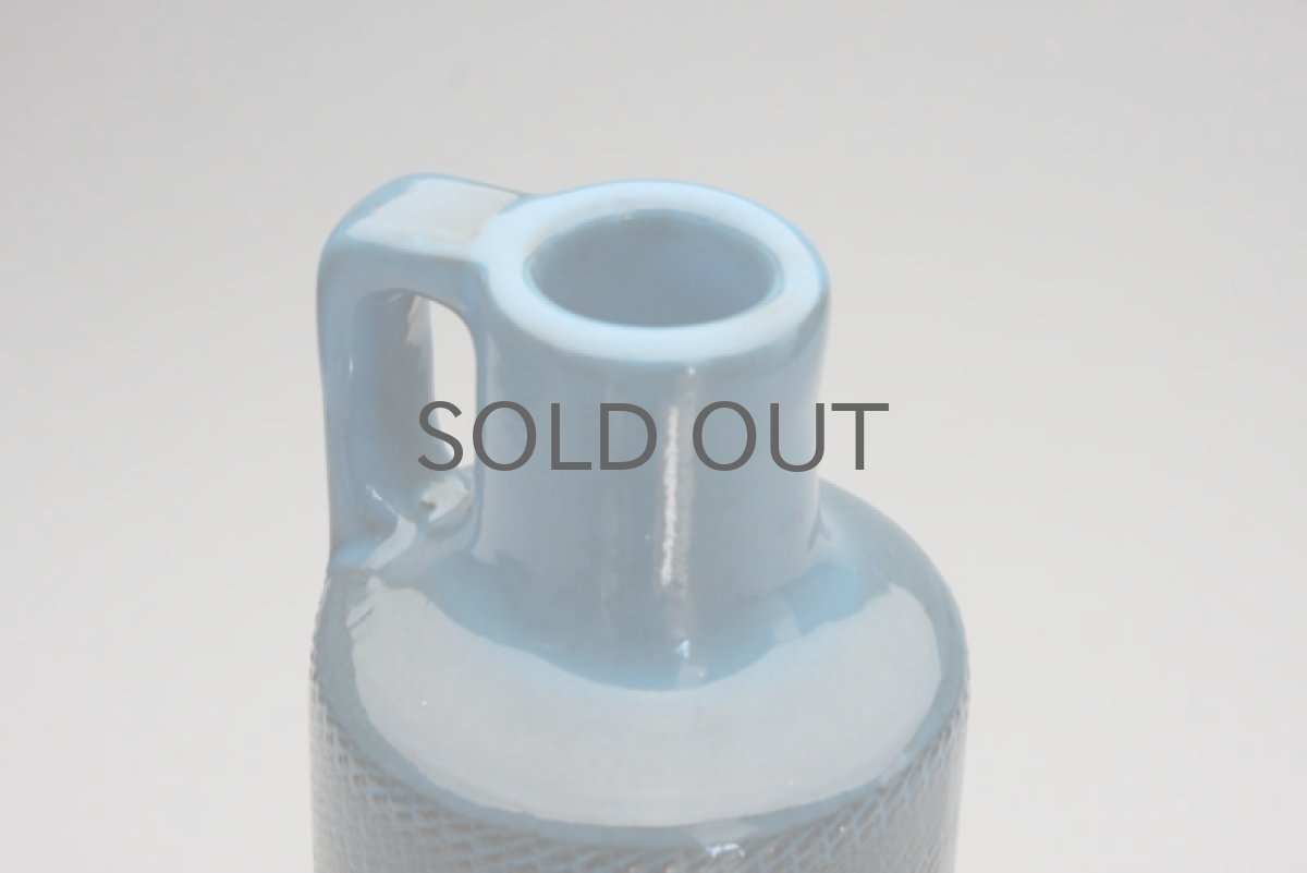 画像4: Upsala Ekeby  ウプサラ エクビィ Ingrid Atterberg一輪挿しの花瓶 ブルー BRIS (4)