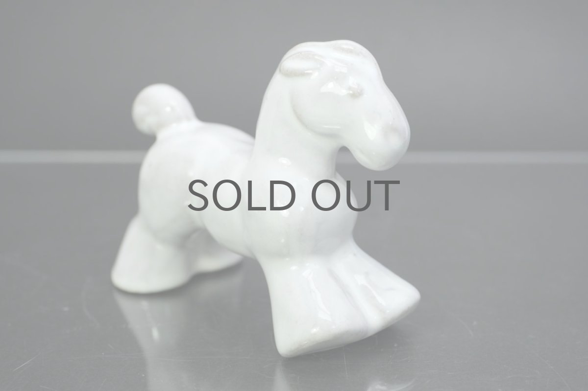 画像5: 北欧ビンテージ雑貨/Upsala Ekeby/ウプサラ/GEFLE/ゲフレ/ポニーフィギュアー (5)